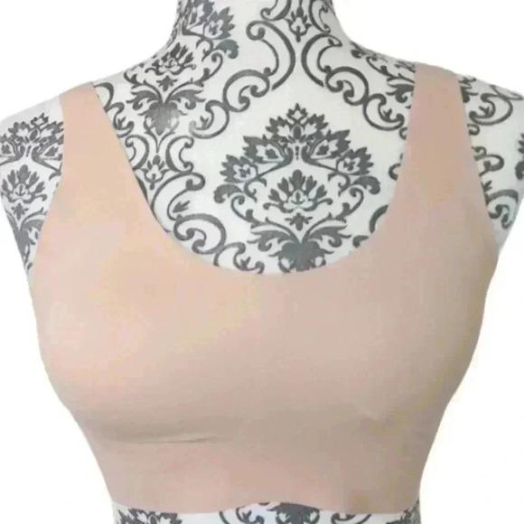 Knix Luxelift Pullover Bra Women's size Extra Small+ Wireless Dune Nude Seamless - Picture 2 of 10